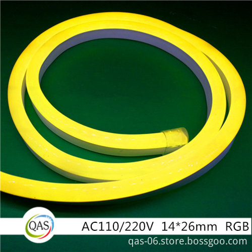 5050 RGB 60led/m AC110V 220V outdoor neon strip neon flex